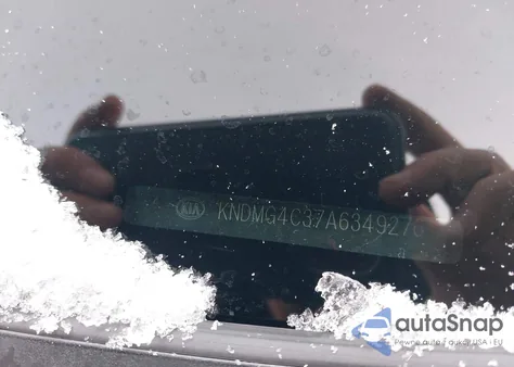 2010 Kia Sedona Lx из США, поврежденный, VIN KNDMG4C37A6349276